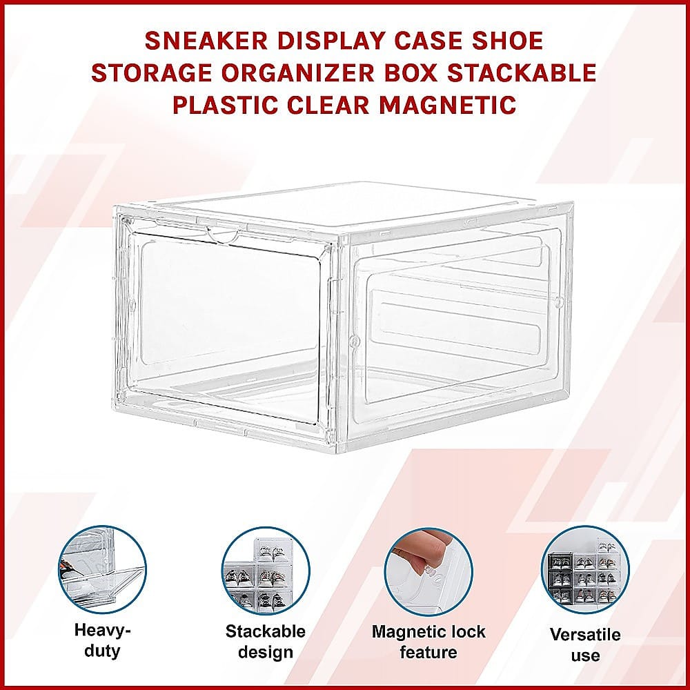 Sneaker Display Case Stackable