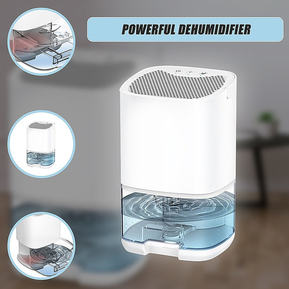 1000Ml Mini Dehumidifier Portable Air Dryer Office Moisture