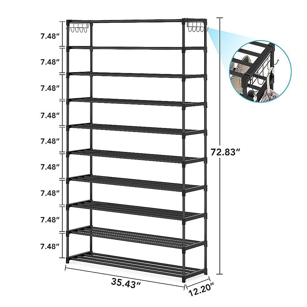 Shoe Rack 10 Tier Storage