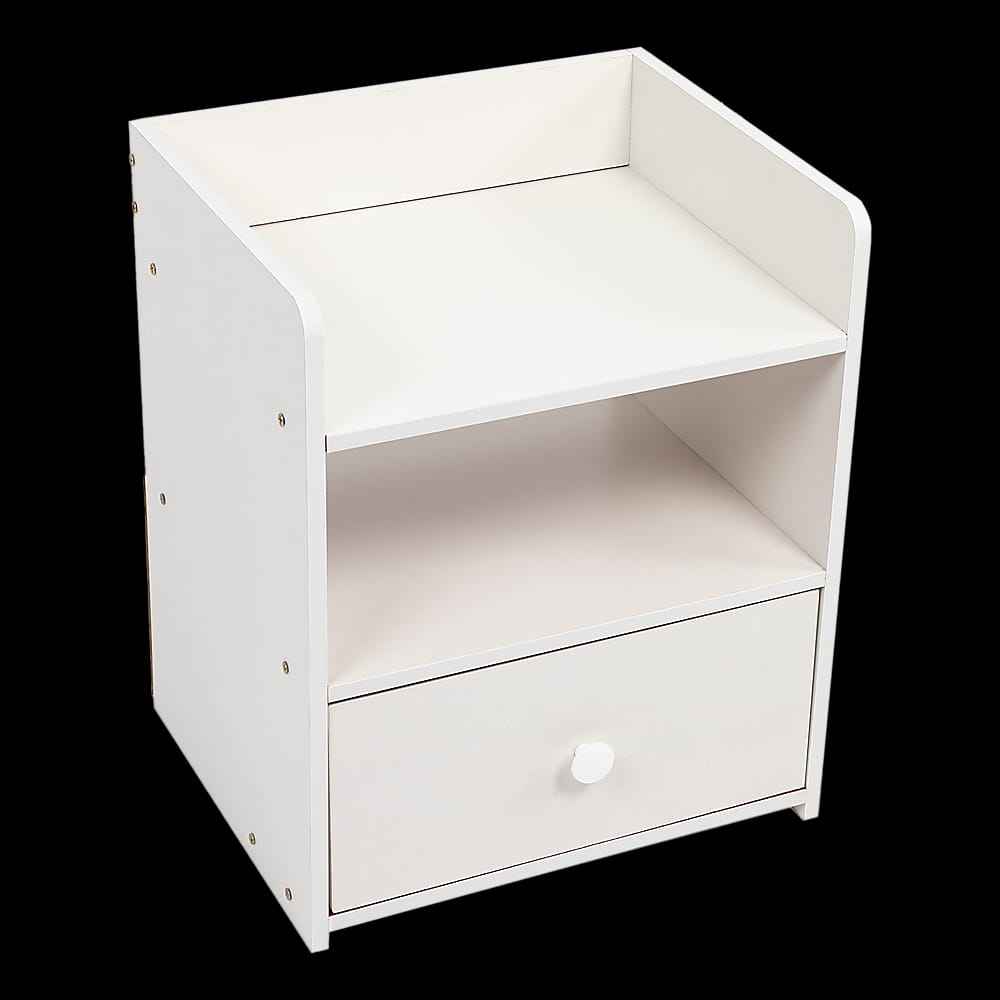 Bedside Table With Storage Drawer 36x30x45cm