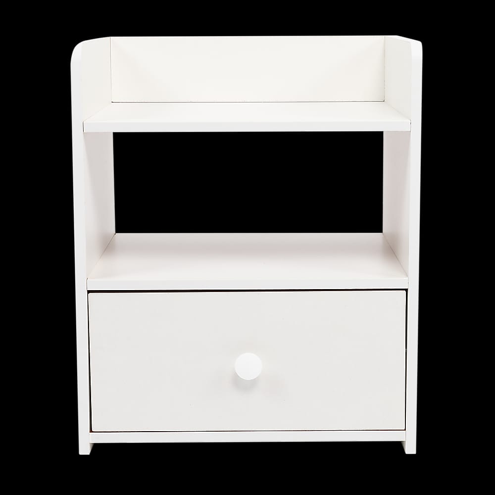 Bedside Table With Storage Drawer 36x30x45cm