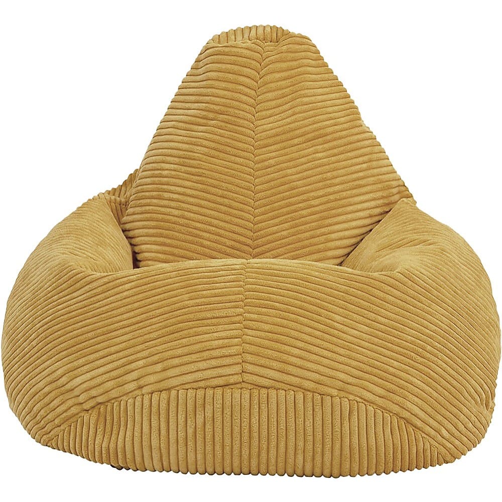 Large Beanbag Chair Cover Mustard