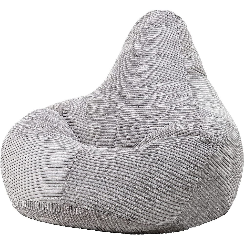 Large Grey Beanbag Chair Cover