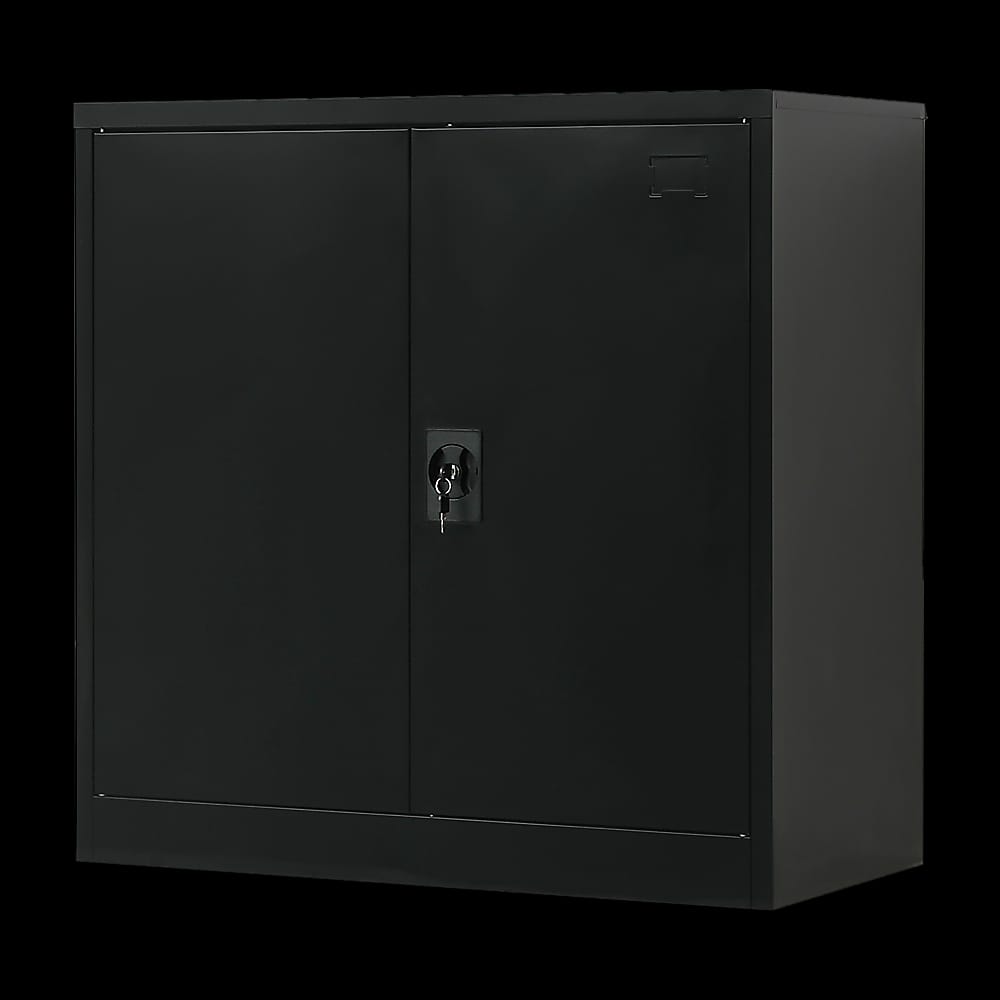 Metal Storage Cabinet Shelf 90x45x90cm