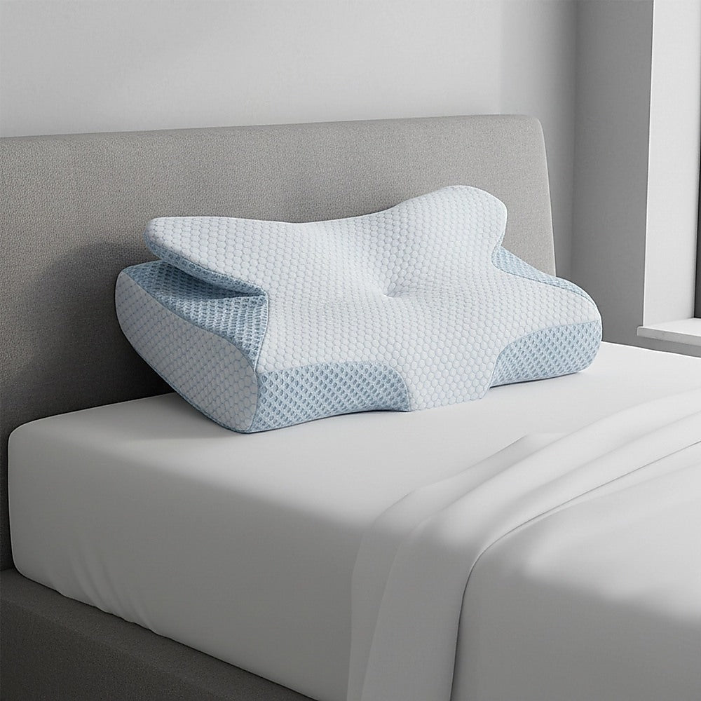 Soft Cervical Pillow For Neck Pain Relief Memory Foam Ergonomic