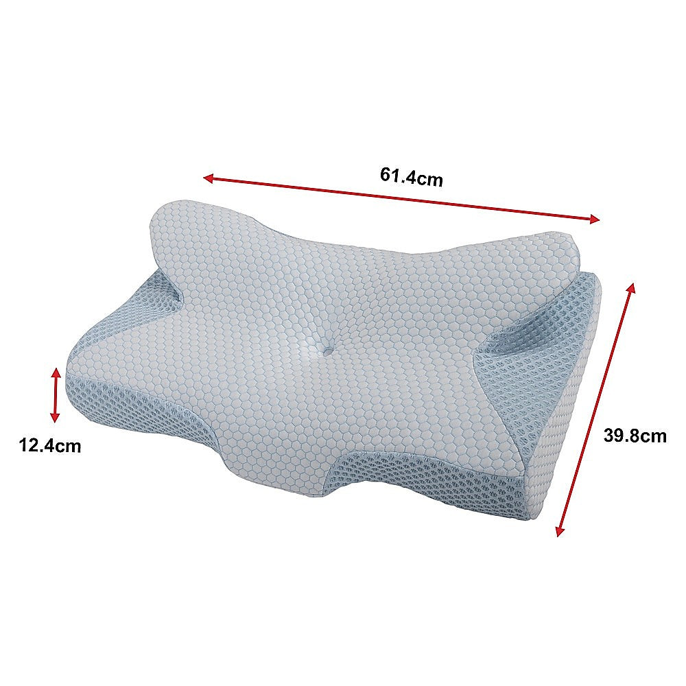 Soft Cervical Pillow For Neck Pain Relief Memory Foam Ergonomic