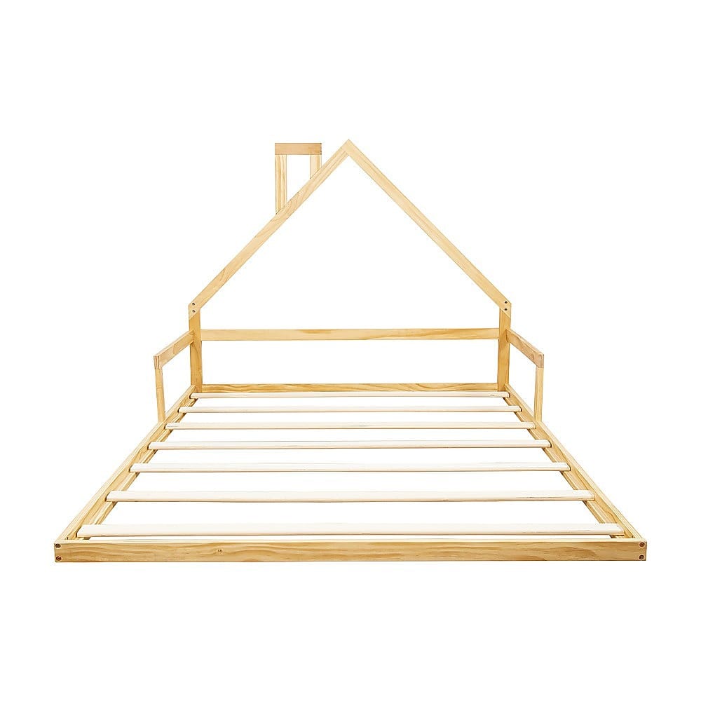 Wooden Bed Frame Double Size 194x142.5x111.5cm