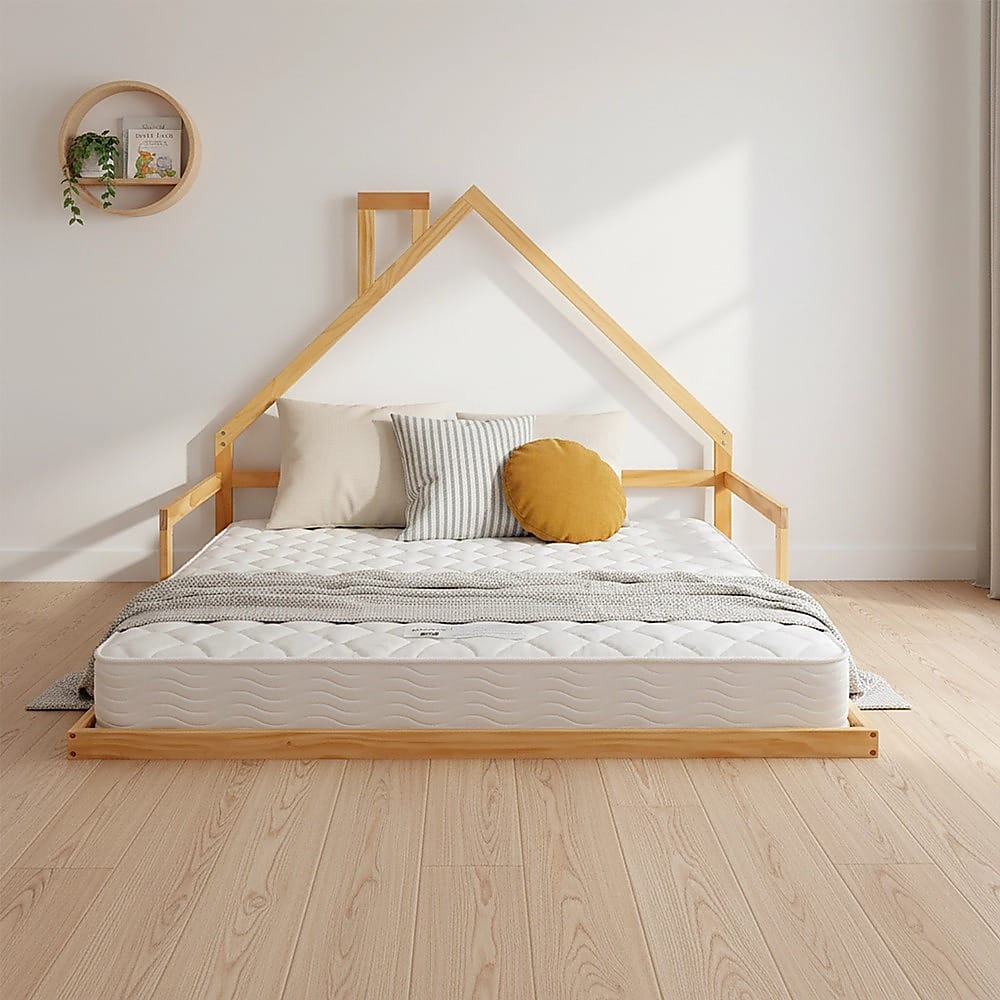 Wooden Bed Frame Double Size 194x142.5x111.5cm