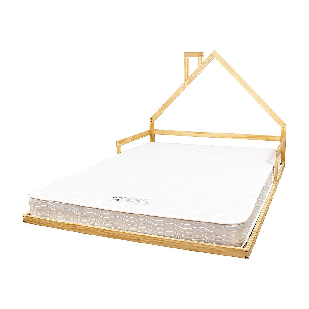 Wooden Bed Frame Double Size 194x142.5x111.5cm