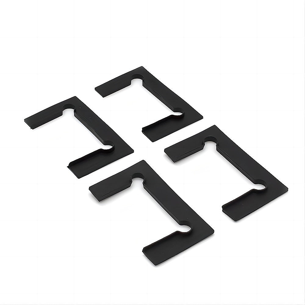 70cm Frameless Swing Bath Panel Matte Black Hardware Durable