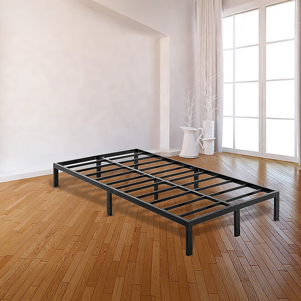 King Single Full Metal Bed Frame Base Sturdy Steel Bed Base