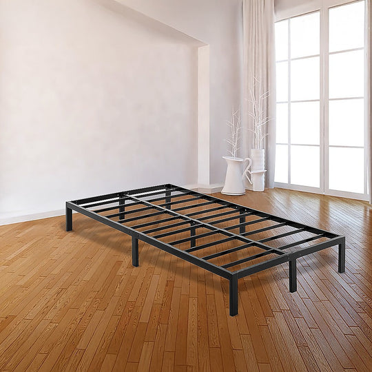 King Single Full Metal Bed Frame Base Sturdy Steel Bed Base