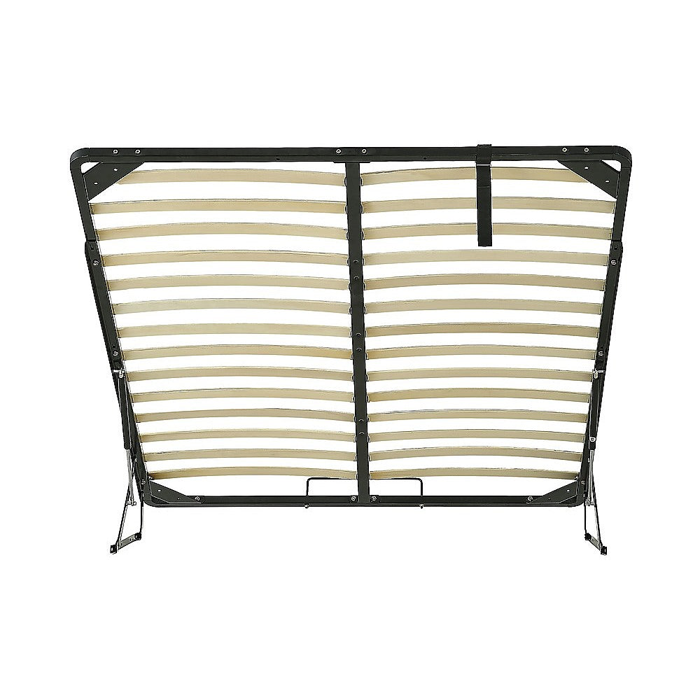 Queen Gas Lift Bed Mechanism With Frame Storage Platform & Sofa Bed