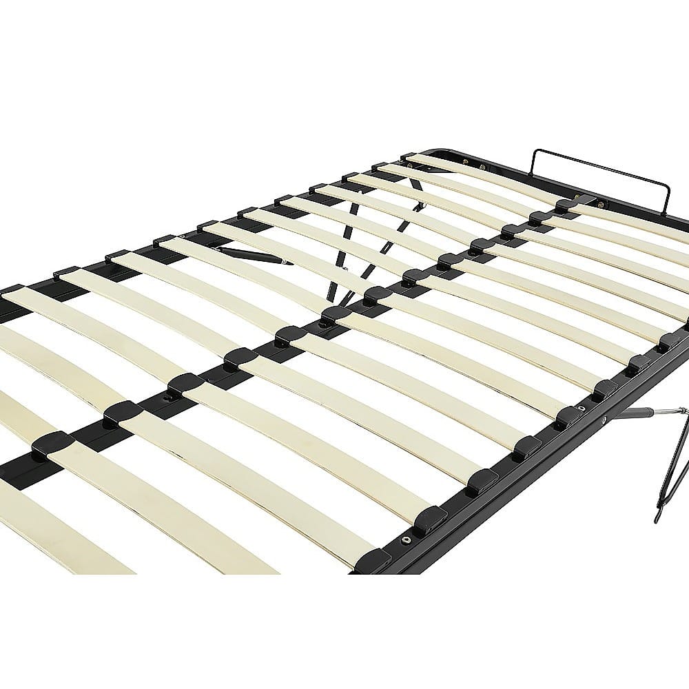 King Single Bed Frame Gas Lift 107x203cm