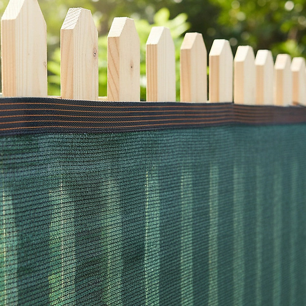 20m x 2m Fence Privacy Screen Shade Cover Black Fabric Mesh Garden