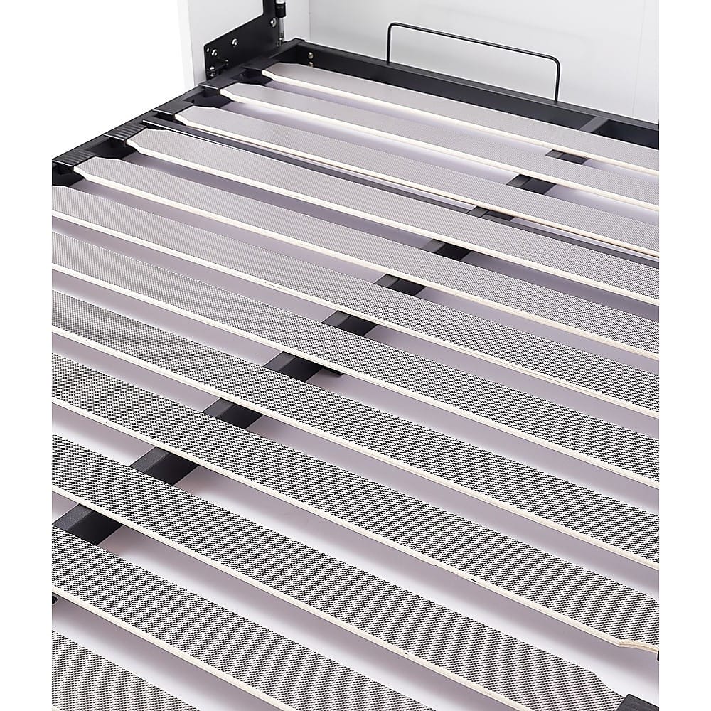 Wall Bed Hardware Silver 154x204cm