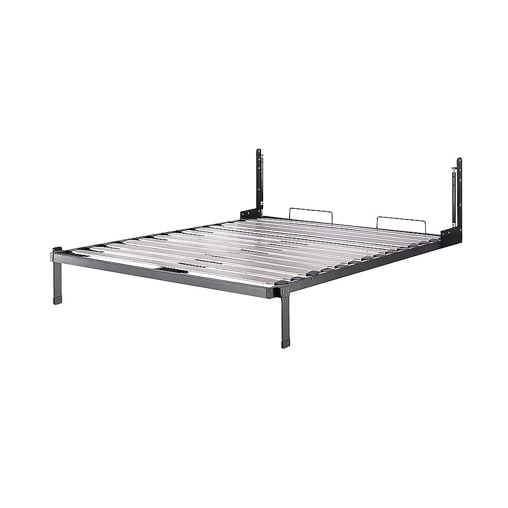 Wall Bed Hardware Silver 154x204cm