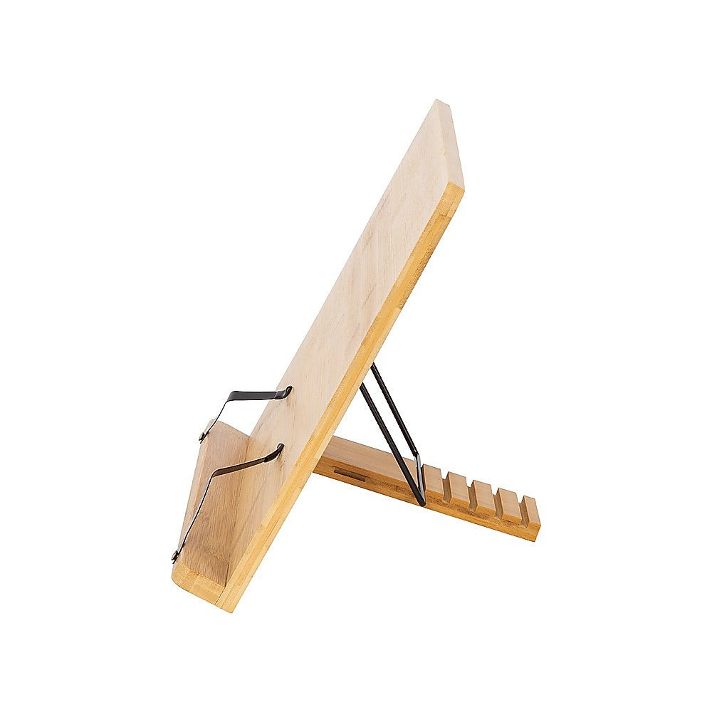 Adjustable Bamboo Reading Stand Multi-Angle Book Holder