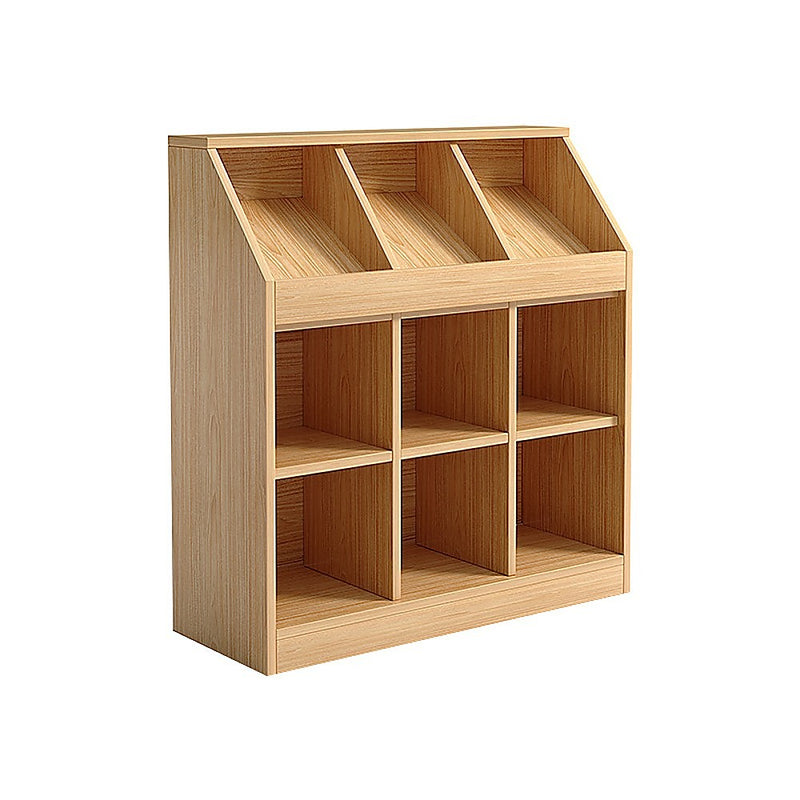 Slanted Top Bookshelf Bookcase Storage CabinetClassroom Home