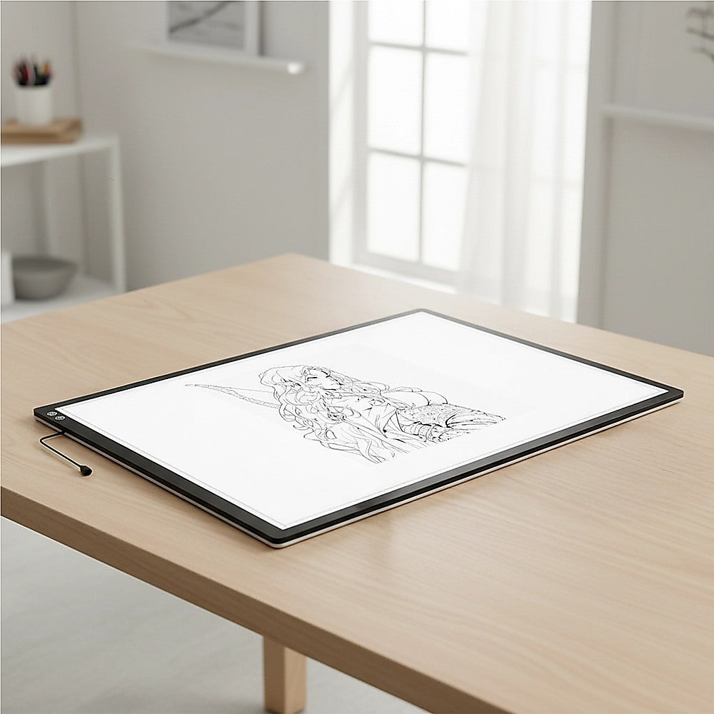 A1 LED Light Box with Adjustable Brightness for Tracing Drawing Art