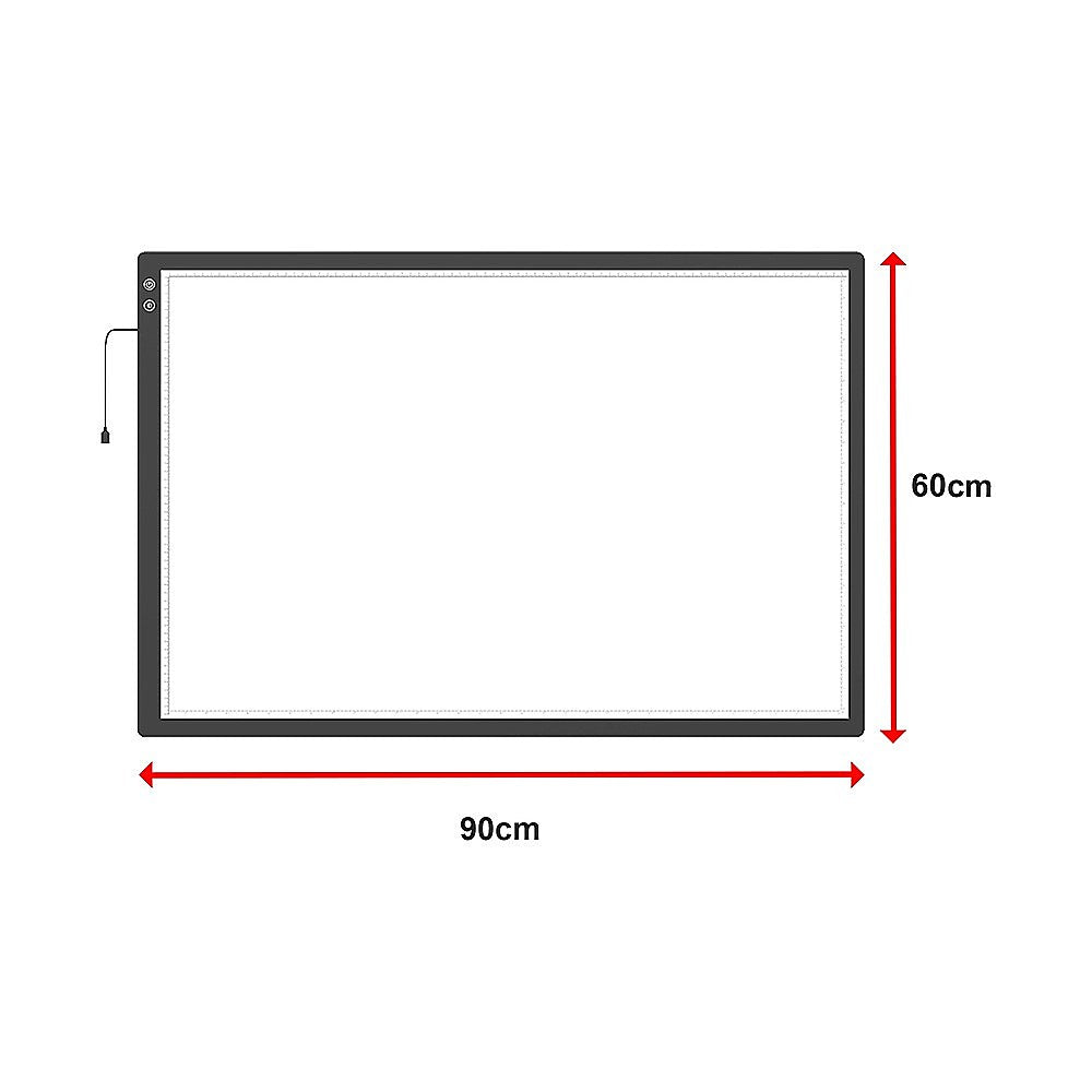 A1 LED Light Box with Adjustable Brightness for Tracing Drawing Art
