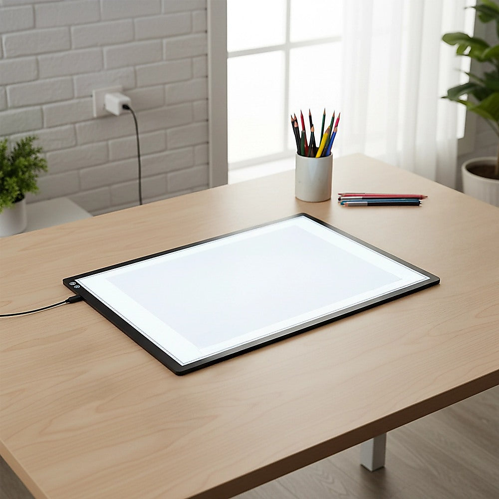 A2 LED Light Box with Adjustable Brightness for Tracing Drawing Art