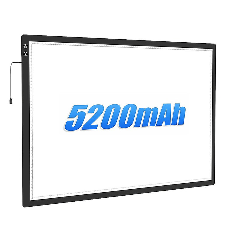 A2 LED Light Box: Adjustable Brightness Tracing Drawing Art