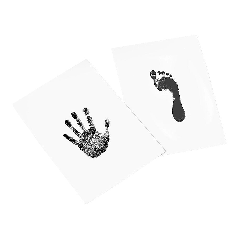 Baby Hand Footprint Keepsake Frame DIY Kit for Newborn Memory