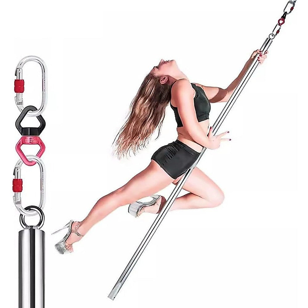 2m Pole Dancing Fitness Pole Home Aerial Dance Training Exercise