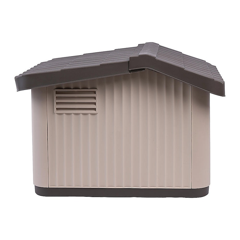 Plastic Dog House Kennel Shelter Weatherproof Dog Shelter