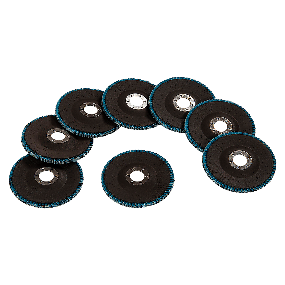 40 Pack 4.5in Zirconia Flap Discs Type 29 Angle Grinder Grinding