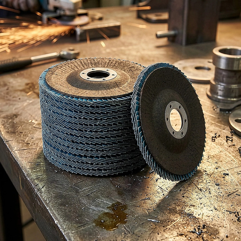 40 Pack 4.5in Zirconia Flap Discs Type 29 Angle Grinder Grinding
