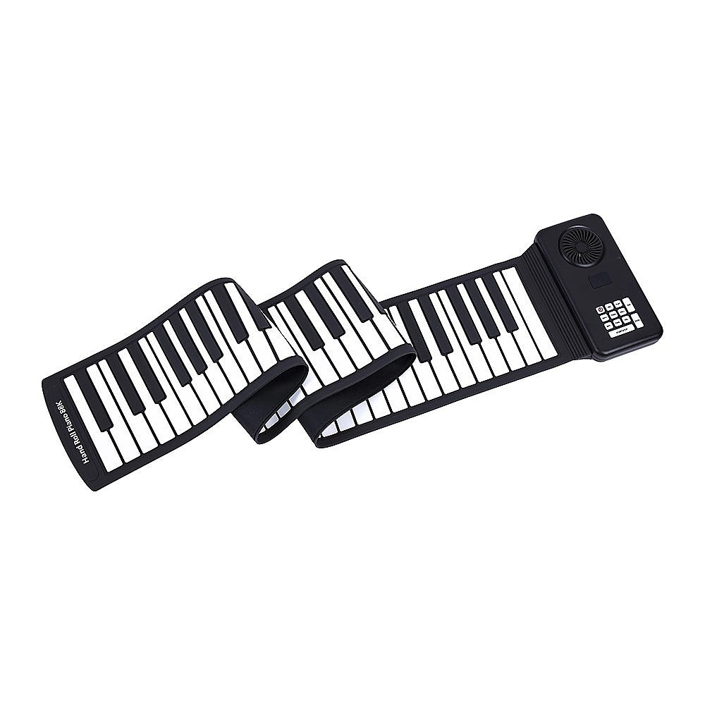 88 Key Portable Foldable Silicone Electronic Piano with Teaching Mode