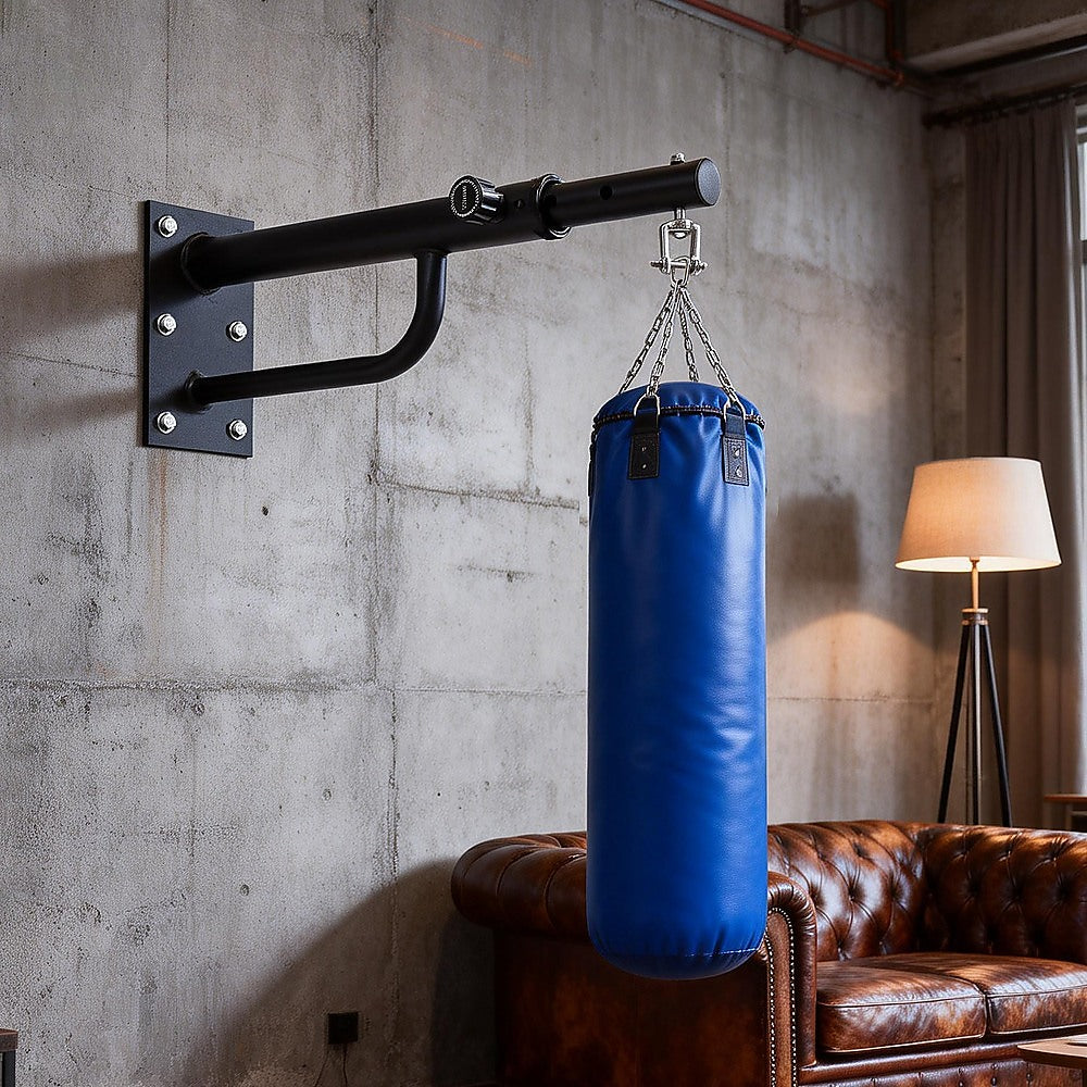 Wall Mounted Boxing Bag Holder Bracket Swivel Heavy-Duty Steel