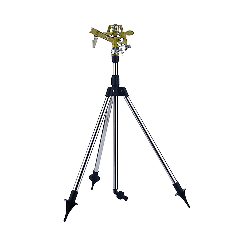 Tripod Rotating Garden Sprinkler Adjustable Lawn Irrigation Watering