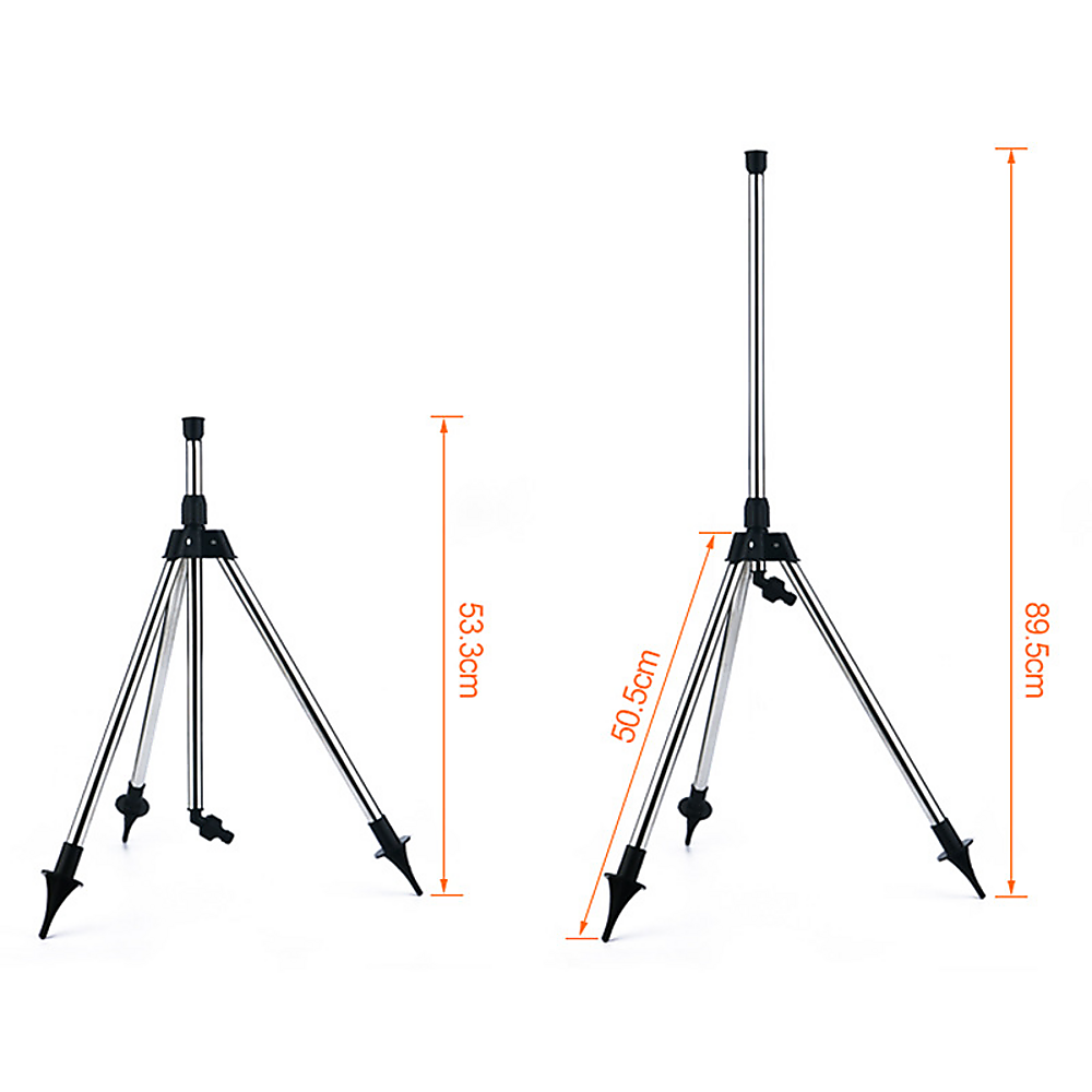 Tripod Rotating Garden Sprinkler Adjustable Lawn Irrigation Watering