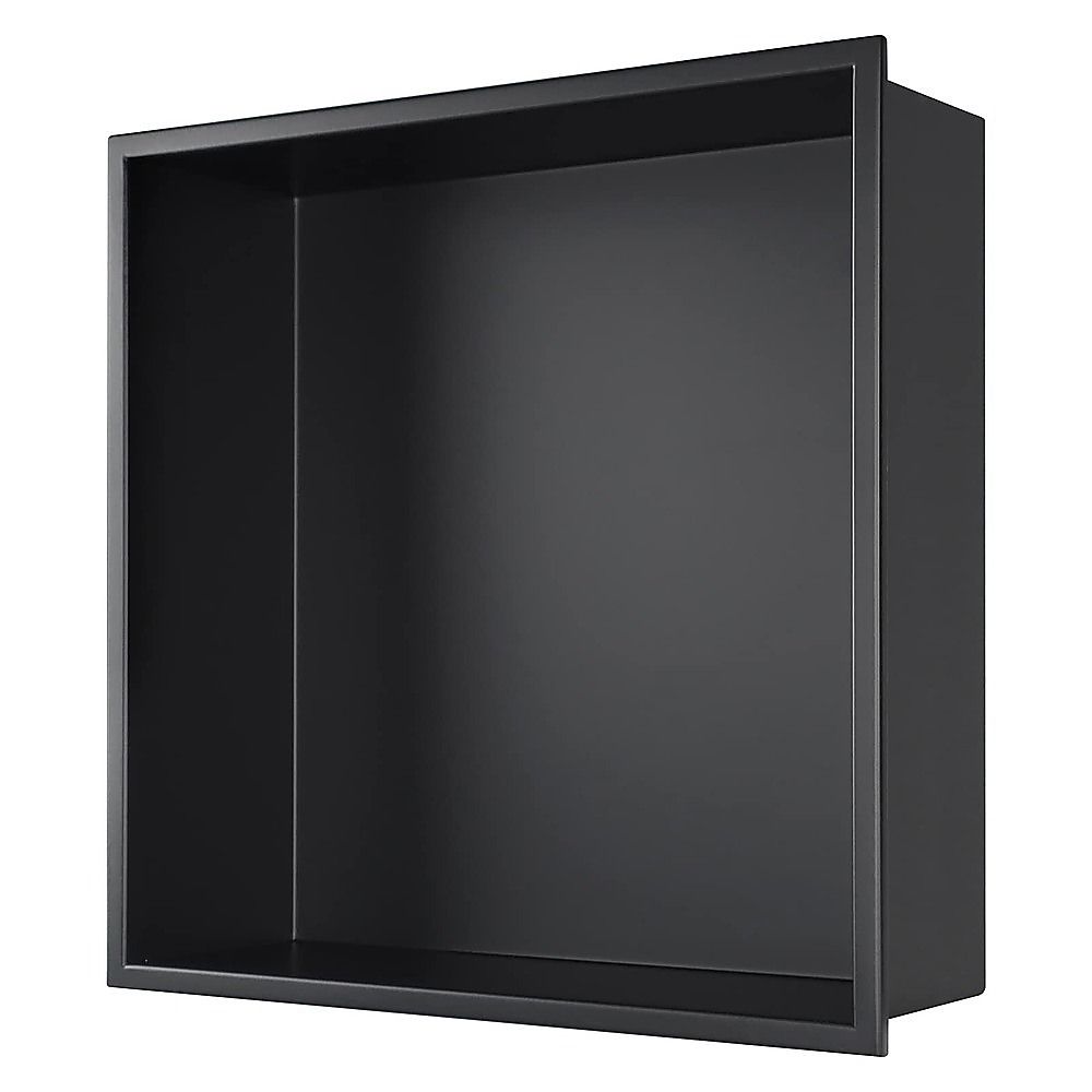 Shower Niche 33x33cm Double Shelf Wall Insert | Simpledeals