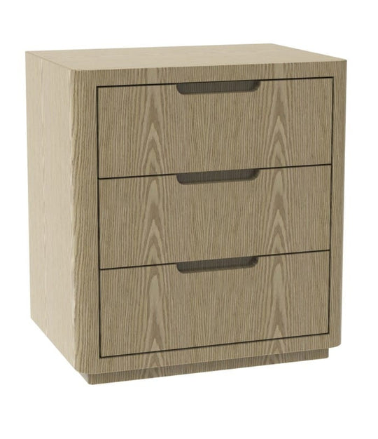Bedside Table Oak 61cm