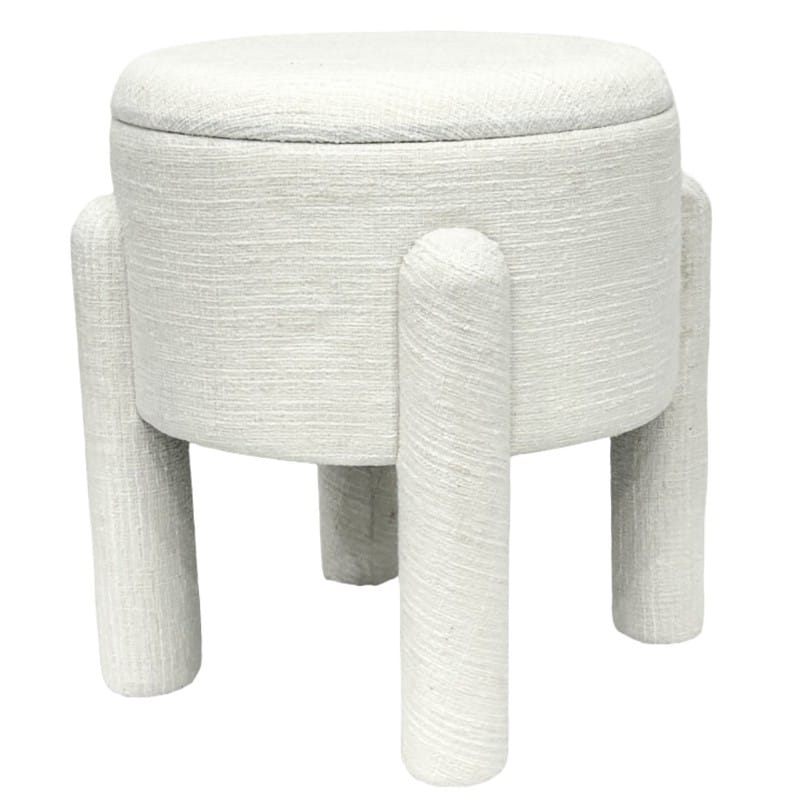 Timber Stool - Beige