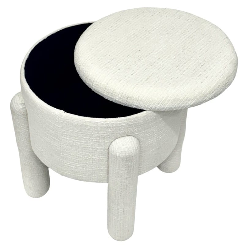 Timber Stool - Beige