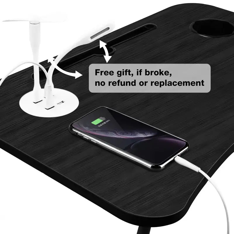 Laptop Desk Bed Table Tray Folding Breakfast Table Portable Lap Standing Desk Notebook Stand Reading Holder  - photo 11