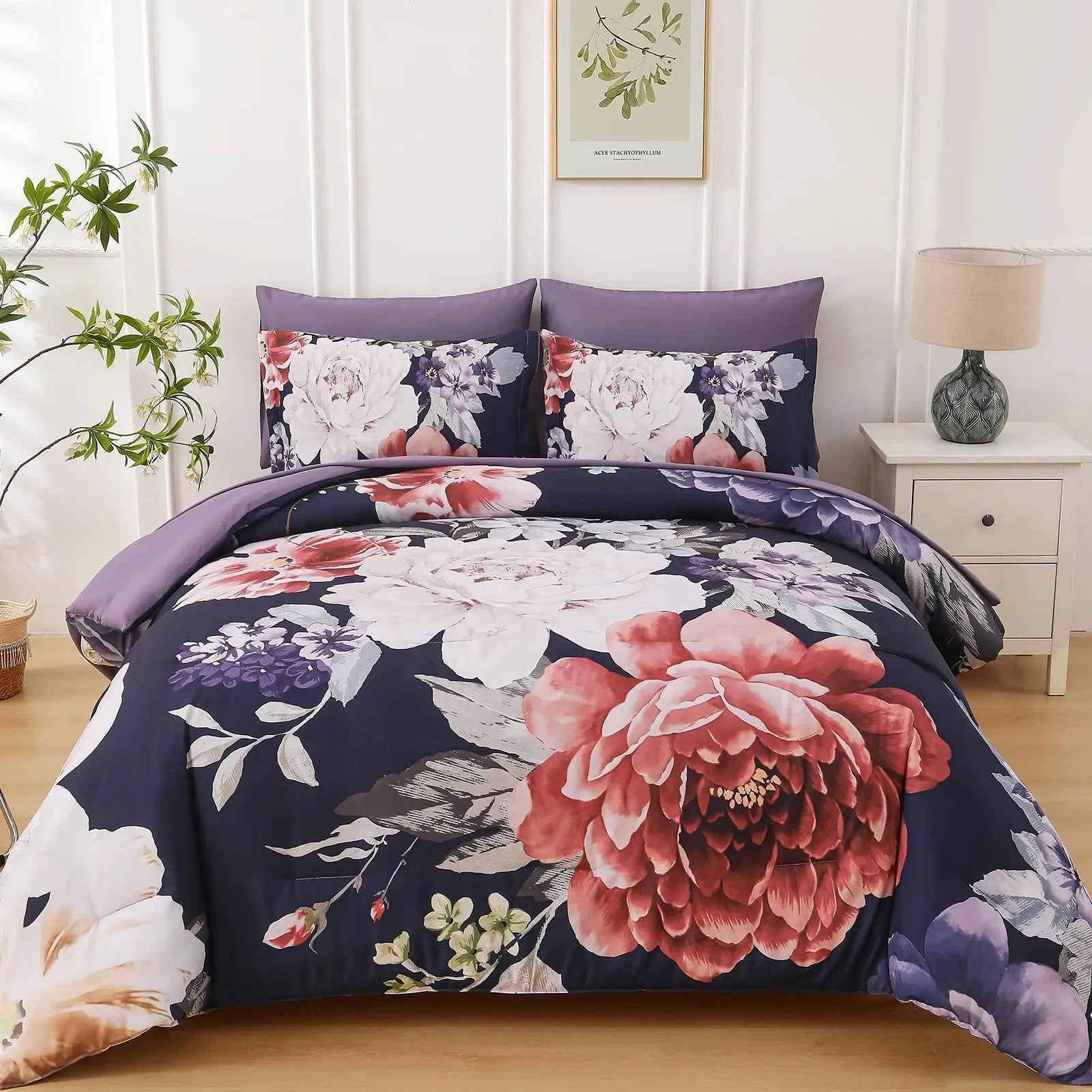 Velvet Comforter Set Soft 48x74cm