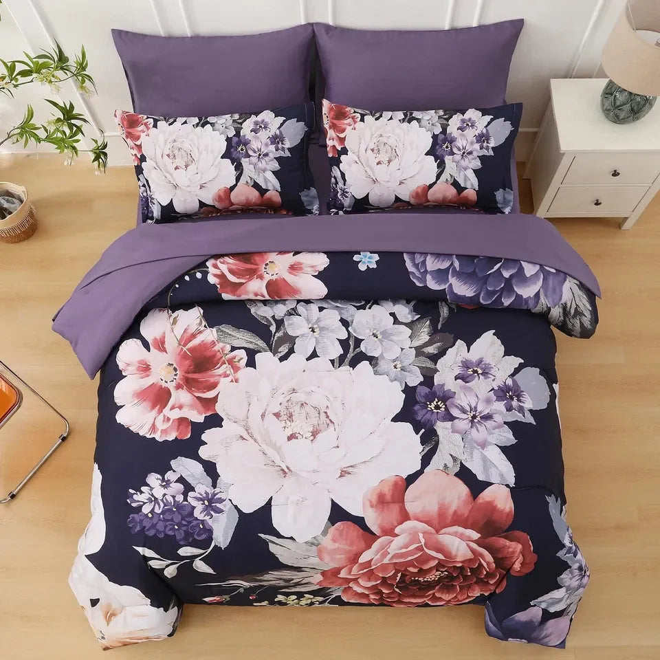 Velvet Comforter Set Soft 48x74cm