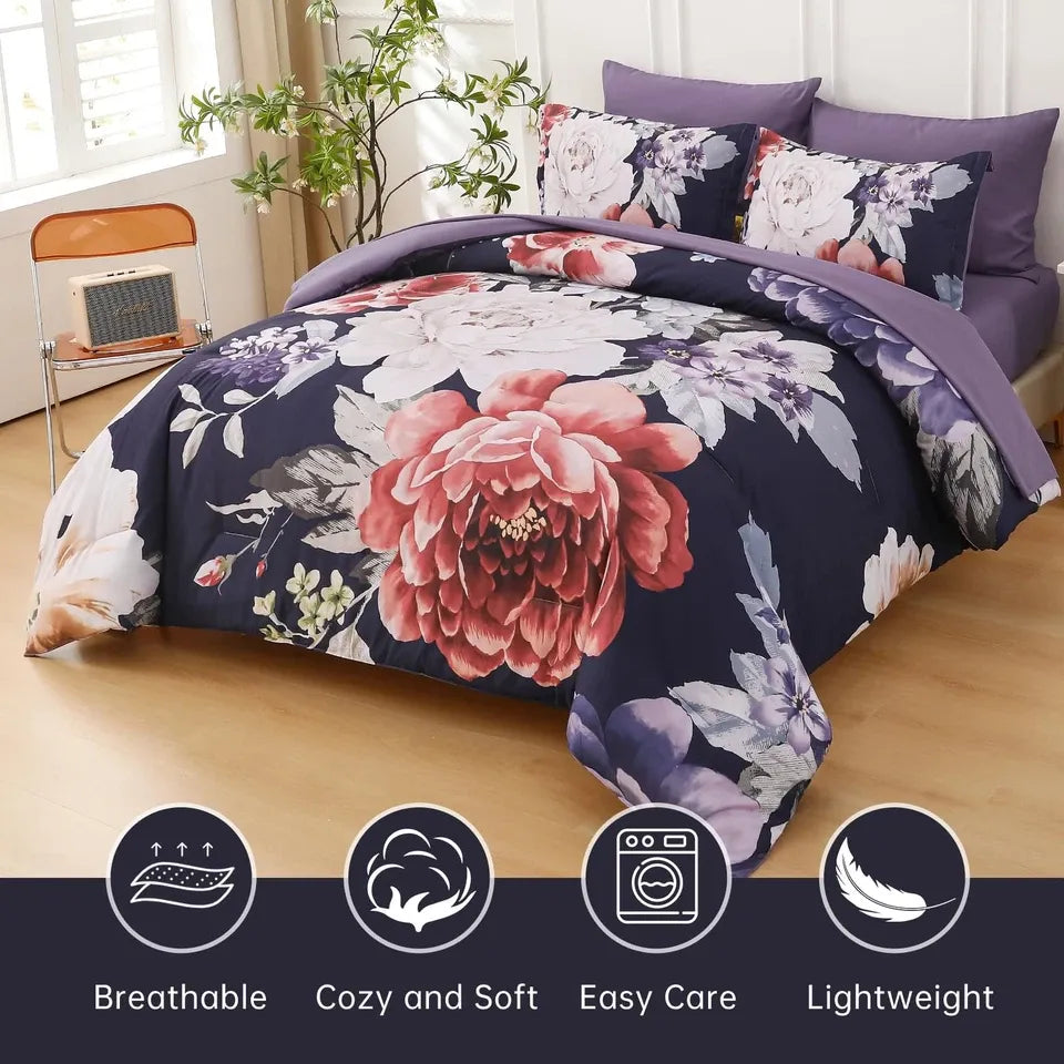 Velvet Comforter Set Soft 48x74cm