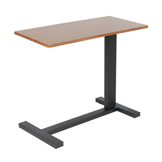 Overbed Table Adjustable Height Wheels Bedside