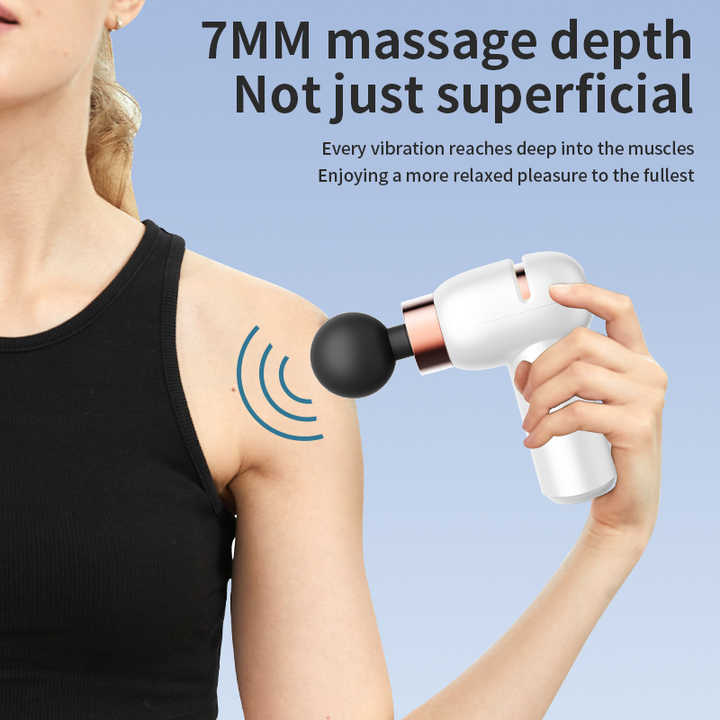 Portable Massage Gun - Quiet 6 Speeds