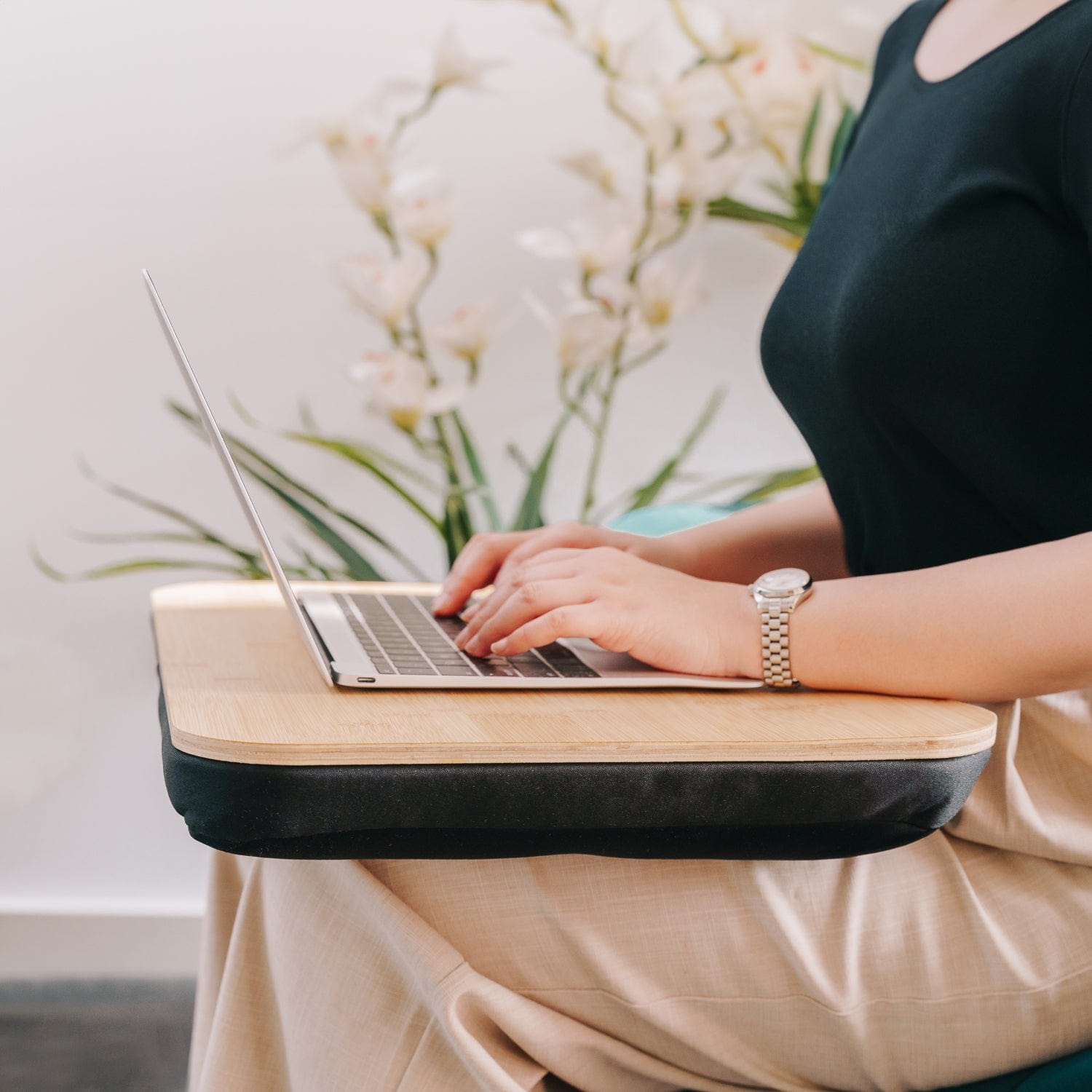 Portable Lap Desk Workstation 48x35cm