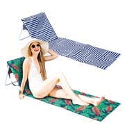 Beach Lounger Fold Up Chair 58x58x175cm