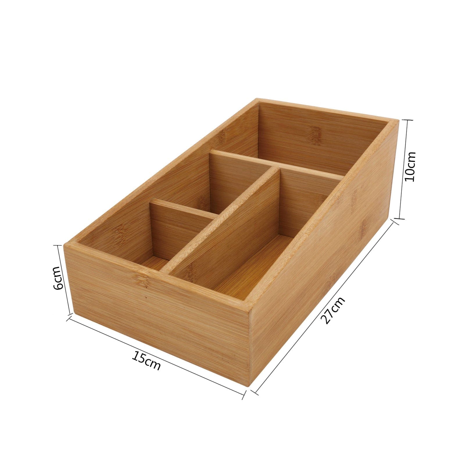 Bamboo Storage Box Natural
