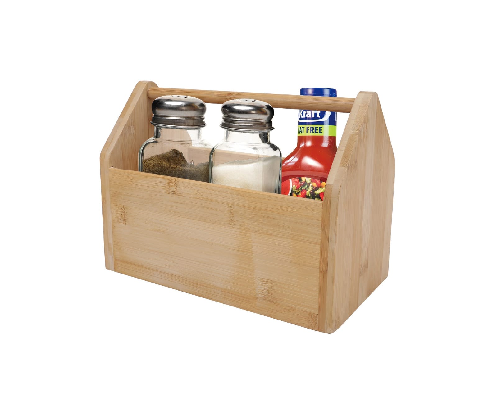 Bamboo Storage Box Natural 23x13x18cm